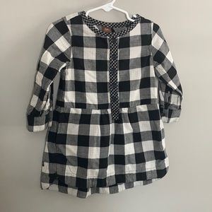 Tea Collection checkered plaid dress